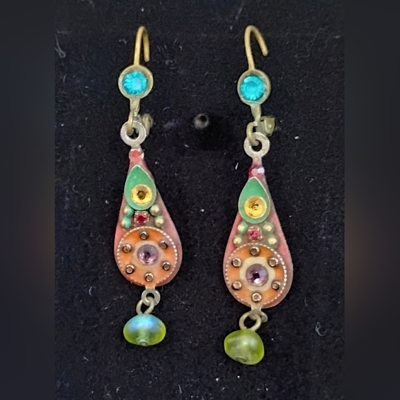 Michal Negrin Jewelry - Michal Negrin Handmade Vintage-inspired Earrings